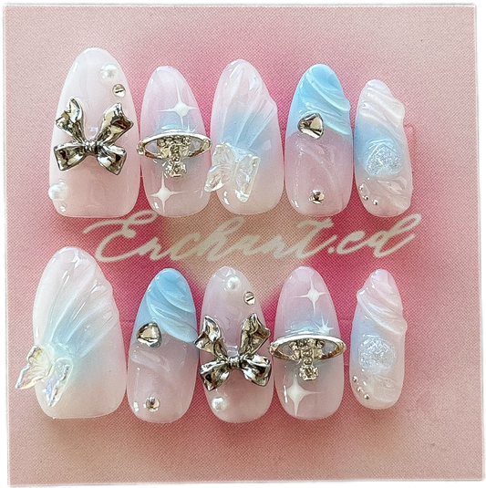 Azure (short almond)